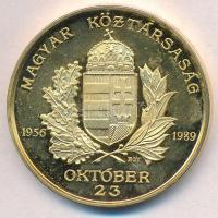 Bognár György (1944-) 1990. "Magyar Köztársaság 1956-1989. Október 23. / Hazádnak rendületlenül...