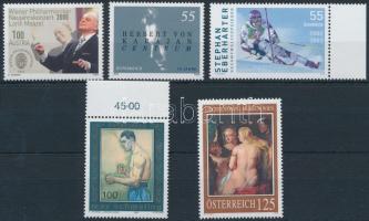 5 stamps, 5 klf bélyeg, köztük 2 ívszéli