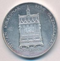 Madarassy Walter (1909-1994) 1993. "SANCTVS STEPHANVS HVNGARIAE PROTOREX ET APOSTOLVS / István ...