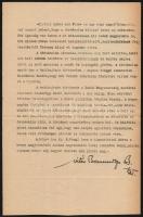 1928 vitéz Bornemissza Bódog m. kir. folyamőr kapitány folyamodványa a Dunai hajóhadak történetéről ...