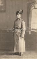 1909 10. Tábori Határvadász zászlóalj császárvadász katonája kakastollas kalapban / K.u.K. soldier of the Borderers' Batallion with cock-feathered hat, photo