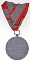 1918. "Sebesültek Érme" cink kitüntetés első sebesülés után járó mellszalaggal. Szign.: R....