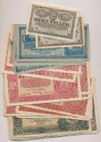 1920. 22db-os vegyes magyar korona bankjegy tétel T:II,III,III-