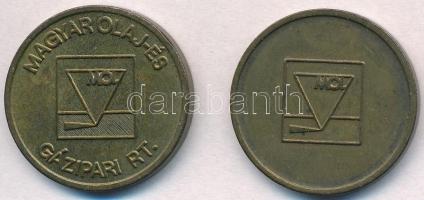 DN "Magyar Olaj- és Gázipari Rt." Cu zseton (2xklf) (26mm) T:1-,2