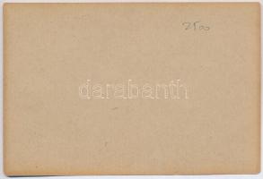 1916. 2K "Az új nyári időmérés történelmi emléklapja" adomány a "Nemzet Háza" ja...