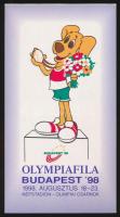 1998 Olympiafila levélzáró bélyegfüzet