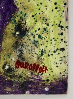 Bakallár József (1940): Sziklák. Olaj, farost, jelzett, 60×80 cm