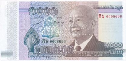 Kambodzsa 2012. 1000R T:I Cambodia 2012. 1000 Riels C:UNC