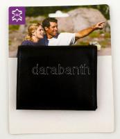 Fekete bőr pénztárca, eredeti csomagolásában