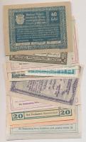 Ausztria 1920-1921. 10h-50h (12xklf) szükségpénzek T:I-III szakadás
Austria 1920-1921. 10 Heller - ...