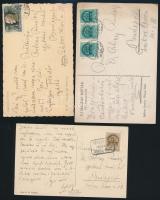 1929 Hoffmann Edith művészettörténész, muzeológus (1888-1945) képeslapjai Ortvay Rudolf egyetemi tanárnak küldve 6 db