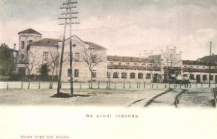 Arad, Indóház, vasútállomás, Kerpel Izsó kiadása / railway station (EK)