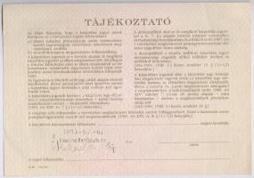 Budapest 1906. "Pesti Hazai Első Takarékpénztár-Egyesület" nyeremény-kötvénye 100K-ról, sz...