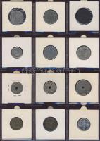 Hagyaték gyűjtemény, egész világ, régi és új, 180db érme, benne nominál és sok tengerentúl, 15 lapos...