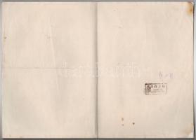 Budapest 1929. "Részvénytársaság Villamos és Közlekedési Vállalatok Számára" tíz részvénye...