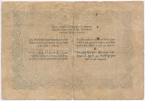 1848. 100Ft "Kossuth bankó" T:IV
Hungary 1848. 100 Forints "Kossuth bankó" C:G
...