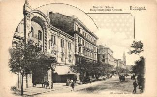Budapest VI. Fővárosi Orfeum, Art Nouveau, Divald Károly 643. sz. (EK)