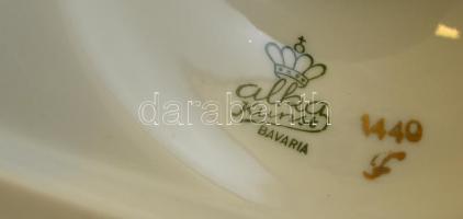 Alka Kunst fedeles váza, matricás, jelzett, hibátlan, m:35 cm