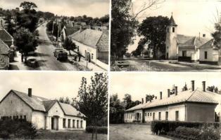 65 db MODERN fekete-fehér magyar városképes lap a 60-as évekből / 65 MODERN black and white Hungaria...