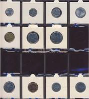 Hagyaték gyűjtemény, egész világ, régi és új, 239db érme, benne főleg tengerentúl, nominál 16 lapos, laponként 20 férőhelyes, újszerű albumban T:1,2 (többsége),3 (kevés)