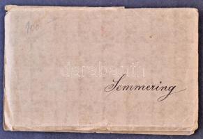 40 db RÉGI osztrák városképes lap, köztük sok használatlan képeslap és egy Semmering leporelló képes...