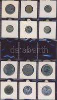 Hagyaték gyűjtemény, egész világ, régi és új, 239db érme, benne főleg tengerentúl, nominál 16 lapos,...