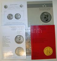 5db klf nyugat-európai árverési katalógus a 2000-es évekből