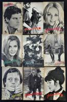 1965-1977: 12 db FIlmvilág folyóirat, kissé kopottas borítókkal, de alapvetően jó állapotban.