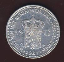 Hollandia 1921. 1/2G Ag T:3+