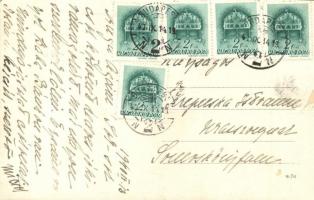 1940 Budapest környéke, épülő vasúti híd munkásokkal és főurakkal, photo