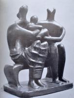 1908-2005 Vegyes régi művészeti katalógus tétel, köztük Henry Moore, Frank Frigyes, Pállik Béla és m...