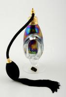 Beauty line irizáló parfümszóró, pumpával, talpán karcolással, m:17 cm