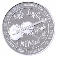 Lebó Ferenc (1960-) 2003. "MKB - Liszt Ferenc Kamarazenekar" Ag emlékérem dísztokban (31,4...