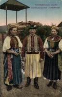 Bánffyhunyadi népviselet, Erdélyi felvétele / Folklore from Huedin, traditional costumes (EK)