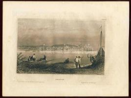 Zimony acélmetszet 23x17 cm