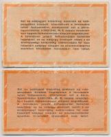 1946. 100.000.000AP (2x) T:III,III- fo., kis szakadás