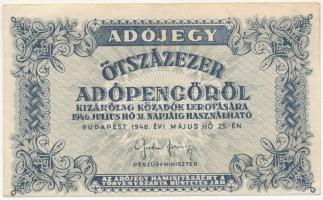 1946. 500.000AP vágáshiba T:III