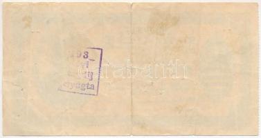 Budapest 1930. "Revíziós Pengő" arcképes változat, kitöltött, hátoldalán felülbélyegzés T:...