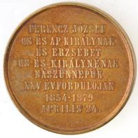 1879. "I. Ferencz József - Erzsébet Ő Felségeik /  Ferencz József cs és ap királynak és Erzsébe...