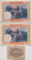 Spanyolország 1936 (1925). 100P (4x) + 1953. 1P T:III,III-
Spain 1936 (1925). 100 Pesetas (4x) + 19...