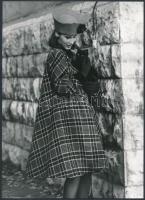 cca 1975-1980 Divatfotók, 6 db, 23x18 cm