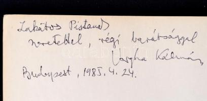 1984 Vargha Kálmán: Egy modern kísértetlátó. (Cholnoky Viktor.). Különlenyomat az Irodalomtörténeti ...