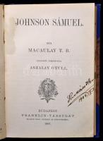 Az Olcsó Könyvtár 4 kiadványa egybekötve: 

Kónyi Manó: Deák Ferenc. Miért nem ment  el az 1843-di...