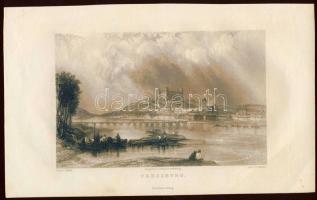 cca 1840 Pozsony acélmetszet 23x14 cm