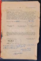 1959 Kósa Pál (1921-1959) 1956-os forradalmár és társai perének Legfelsőbb Bíróság és Budapesti Fővá...