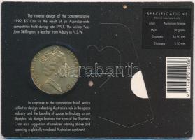 Ausztrália 1992. 5$ Al-Br "Nemzetközi Űr éve" díszkiadásban T:1
Australia 1992. 5 Dollars...