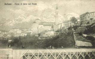 Belluno, Ponte di ferro sul Piave / railway bridge
