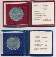 1983. 100Ft alpakka "Széchenyi István" eredeti tokban tanúsítvánnyal + 1984. 100Ft alpakka...