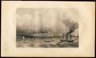 cca 1840 Zara acélmetszet 23x14 cm