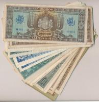30db-os vegyes magyar pengő bankjegy tétel T:III,III-